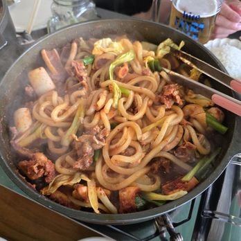 BORI Korean Kitchen - Oh-Saam with udon - Korean Near Me - Bellevue, Washington