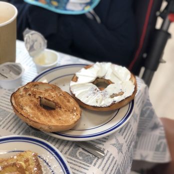 Fishin' Pier Grille South - Everything Bagel with Cream Cheese - Breakfast & Brunch Near Me - Stone Harbor, New Jersey