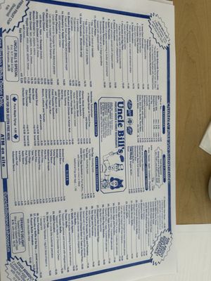 Menu photo 2 Uncle Bill's Pancake House Cape May, NJ Menu photo 2 Uncle Bill's Pancake House Cape May, NJ