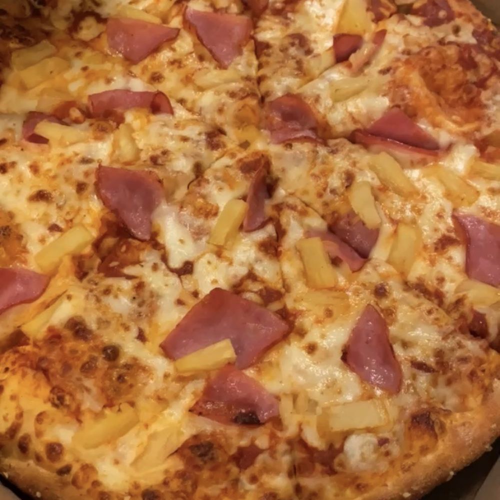 Domino's Pizza - Medium pineapple and ham! - Pizza Near Me - Diamond Bar, California Domino's Pizza - Medium pineapple and ham! - Pizza Near Me - Diamond Bar, California