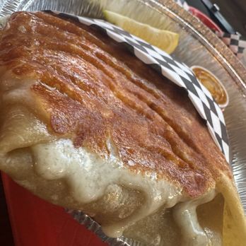 Fred's Red Tacos - It's like their version of a birria crunch wrap. 8.5/10 - Fast Food Near Me - Redlands, California Fred's Red Tacos - It's like their version of a birria crunch wrap. 8.5/10 - Fast Food Near Me - Redlands, California