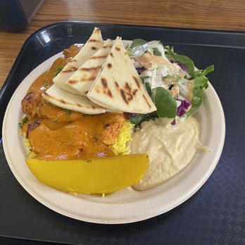ShaQ - 1) Chicken Tikka Dinner - Falafel Near Me - Santa Clara, California