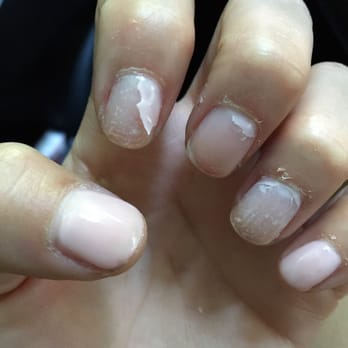 Lovely Nails & Spa - terrible! i got a gel manicure that began to PEEL OFF in in 3 days! - Nail Salons Near Me - Downey, California