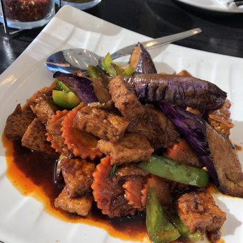 Basil Delight - Basil Eggplant (comes with steamed rice) - Thai Near Me - Pleasanton, California