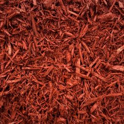 Harvest Hill Landscape - Red Mulch