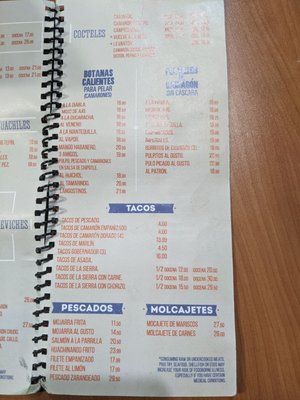 Menu photo 2 Mariscos El Cachetes Las Vegas, NV Menu photo 2 Mariscos El Cachetes Las Vegas, NV