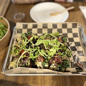 Thicc Pizza Co. - a plate of salad - Pizza Near Me - Albuquerque, New Mexico Thicc Pizza Co. - a plate of salad - Pizza Near Me - Albuquerque, New Mexico