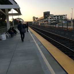 Track 1, northbound to Los Angeles Union Station. Mon 27 March, 2017 Track 1, northbound to Los Angeles Union Station. Mon 27 March, 2017
