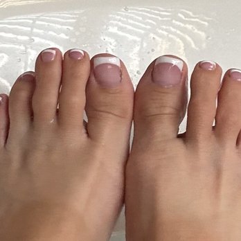 Nail Master - My French nails on toes - Nail Salons Near Me - Auburn, New York Nail Master - My French nails on toes - Nail Salons Near Me - Auburn, New York