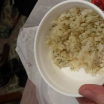 Taco Bell - Side of rice. Barely covered the bottom of the container, highly disappointing. - Fast Food Near Me - Mesa, Arizona