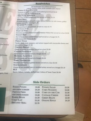 Menu photo 1 Triple E Barbque Ullin, IL Menu photo 1 Triple E Barbque Ullin, IL