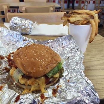 Five Guys - Cheese burger and fries - Burgers Near Me - Springfield, Virginia