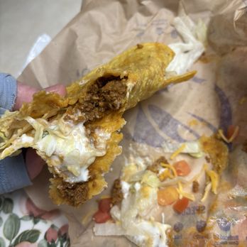 Taco Bell - My "Crunchy Taco Supreme" - Fast Food Near Me - Fair Oaks, California
