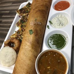 Masala Dosa platter Masala Dosa platter