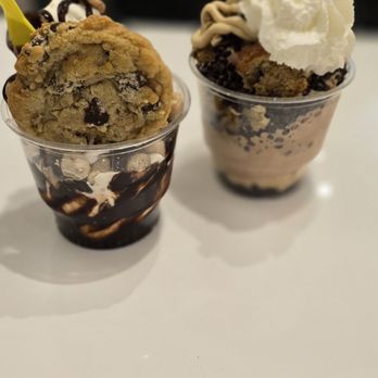 Little Ladies Soft Serve - Left: Dorothy Sundae, Right: Lena Sundae (Seasonal Special) - Food Trucks Near Me - Westerville, Ohio Little Ladies Soft Serve - Left: Dorothy Sundae, Right: Lena Sundae (Seasonal Special) - Food Trucks Near Me - Westerville, Ohio