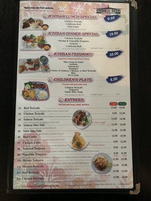 Menu photo 7 Ichiban Sushi Downey, CA