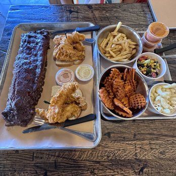 The Cookshack - Overview of Ribs and 6 Tenders Shack Pack #2 - Salad Near Me - Selma, Texas