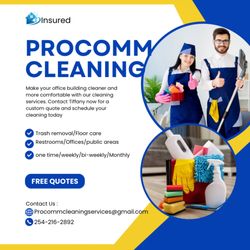 ProComm Cleaning - Flyer