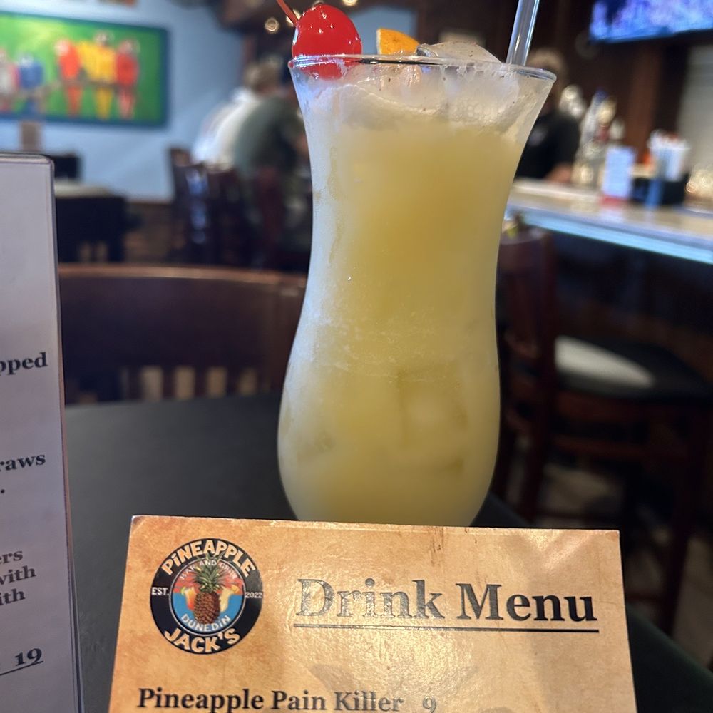 Pineapple Jacks Dunedin - the drink menu - Tiki Bars Near Me - Dunedin, Florida Pineapple Jacks Dunedin - the drink menu - Tiki Bars Near Me - Dunedin, Florida