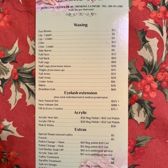 ZA Nails Spa - Services side 1 - Nail Salons Near Me - Fremont, California ZA Nails Spa - Services side 1 - Nail Salons Near Me - Fremont, California