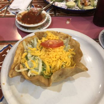 Azteca Mexican Restaurant - Taco salad - Mexican Near Me - Matthews, North Carolina