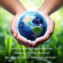 Integral Reiki Massage - Distance Healing Sessions to calm the mind, body and emotions. www.integralreikimassage.com