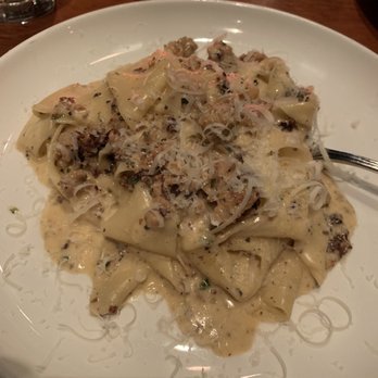 Osteria Bella - Pappardelle al Burro e Salsiccia - absolutely fantastic dish. I ate every bite. - Italian Near Me - San Francisco, California