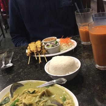 Thai Basil Express - green curry and chicken satay - Thai Near Me - Dublin, California Thai Basil Express - green curry and chicken satay - Thai Near Me - Dublin, California