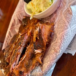 The Rib Guy & Gal - 1/2 rib rack delicious, it's a hole in the wall, if you are in town you have to stop here