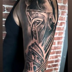Achilles Art Studio - Spartan Warrior by: JD