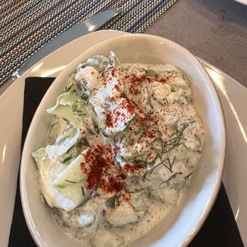 Tisza Bistro - Dill Cucumber Salad - Modern European Near Me - Healdsburg, California Tisza Bistro - Dill Cucumber Salad - Modern European Near Me - Healdsburg, California