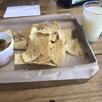 Taqueria La Ventana - Chips & queso (which they put pico on top of). - Mexican Near Me - Dallas, Texas Taqueria La Ventana - Chips & queso (which they put pico on top of). - Mexican Near Me - Dallas, Texas