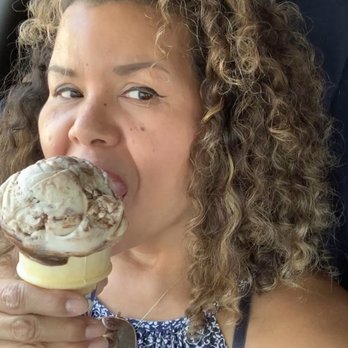Ferrell’s Donuts - Banana Almond Fudge single scoop - Donuts Near Me - Santa Cruz, California Ferrell’s Donuts - Banana Almond Fudge single scoop - Donuts Near Me - Santa Cruz, California