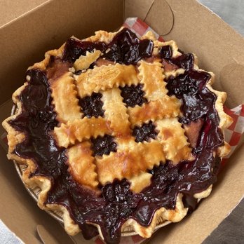 Wanda's Pie In The Sky - wild blueberry 6" pie - Bakeries Near Me - Toronto, Ontario Wanda's Pie In The Sky - wild blueberry 6" pie - Bakeries Near Me - Toronto, Ontario
