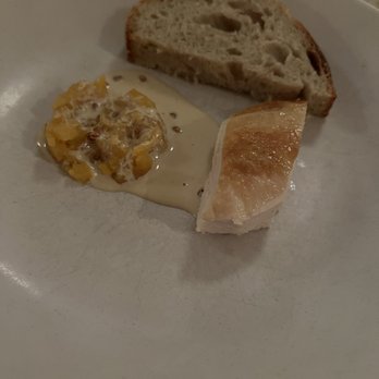 Myriel - Young Hen,Rutabagas,Smoked Herb cream Rustic loaf - New American Near Me - Saint Paul, Minnesota