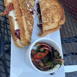 Blueberry and Brie Grilled