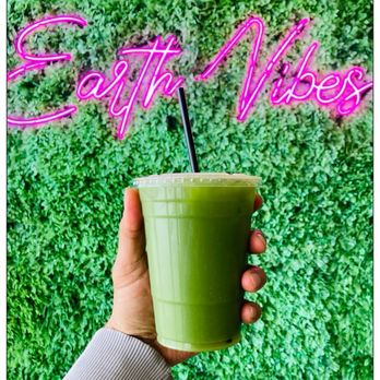Earth Vibes - All my body needs is a refreshing GREEN JUICE. #kale #cucumber #greenapple #spinach #celery #broccoli - American Near Me - Slymar, California
