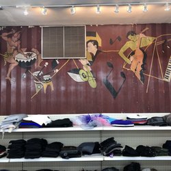 Urban Beautique - The original mural from over a 100 years ago when this location was a famous Jazz Club