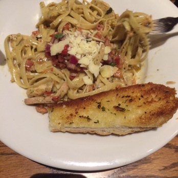 Original Joe's Restaurant & Bar - Chicken fettucine with garlic toast - American Near Me - Winnipeg, Manitoba