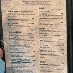 Tackle Box - Breakfast Menu (April 2024)