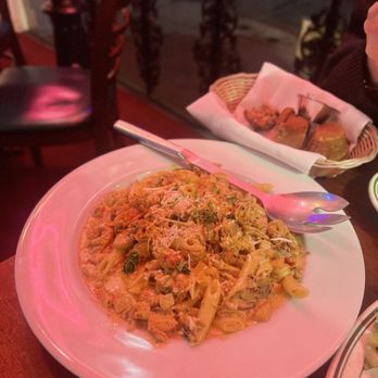 The Palace Grill - Crawfish Pasta - Cajun/Creole Near Me - Santa Barbara, California