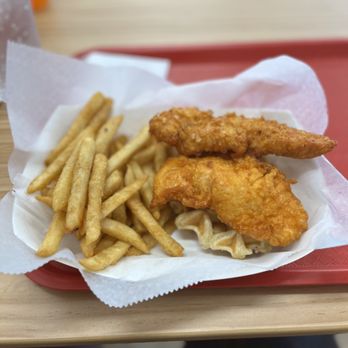 Kukuruku Crispy Chicken - Chicken tenders, waffles and fries and it was served hot and fresh. - Filipino Near Me - Memphis, Tennessee Kukuruku Crispy Chicken - Chicken tenders, waffles and fries and it was served hot and fresh. - Filipino Near Me - Memphis, Tennessee