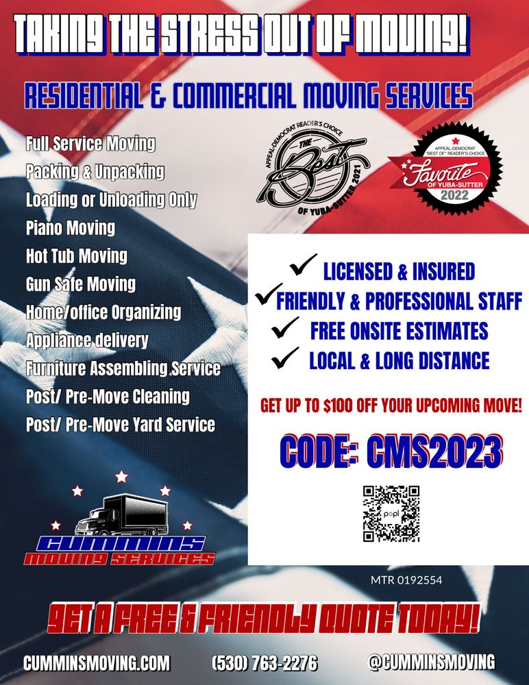 CUMMINS MOVING SERVICES LLC