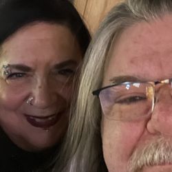 Barnett BodyArt - Me and my other half. Showing off my piercings.