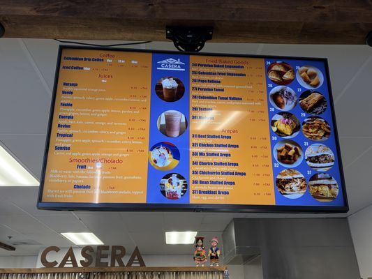 Menu photo 1 Casera Latin Kitchen and Bakery Oceanside, CA