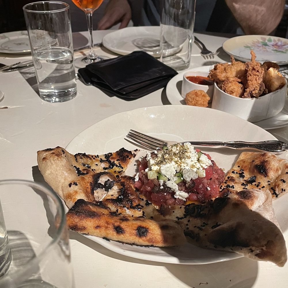 ABC Kitchen - Tuna tartare, Pretzel Dusted Calamari - Breakfast & Brunch Near Me - New York, New York ABC Kitchen - Tuna tartare, Pretzel Dusted Calamari - Breakfast & Brunch Near Me - New York, New York