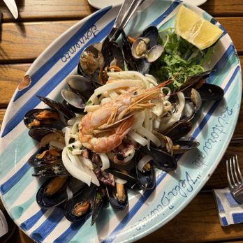 Ristorante Vela Bianca - Seafood Salad - Italian Near Me - Sorrento, NA Ristorante Vela Bianca - Seafood Salad - Italian Near Me - Sorrento, NA