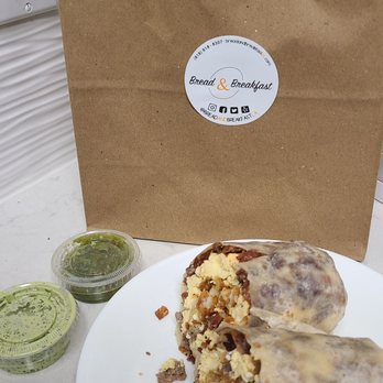 Bread & Breakfast - North Hollywood - Bacon and Carne Asada Burrito - Breakfast & Brunch Near Me - North Hollywood, California Bread & Breakfast - North Hollywood - Bacon and Carne Asada Burrito - Breakfast & Brunch Near Me - North Hollywood, California