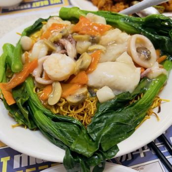 Tasty Garden - Y13.Seafood Chow Mein - Asian Fusion Near Me - Irvine, California