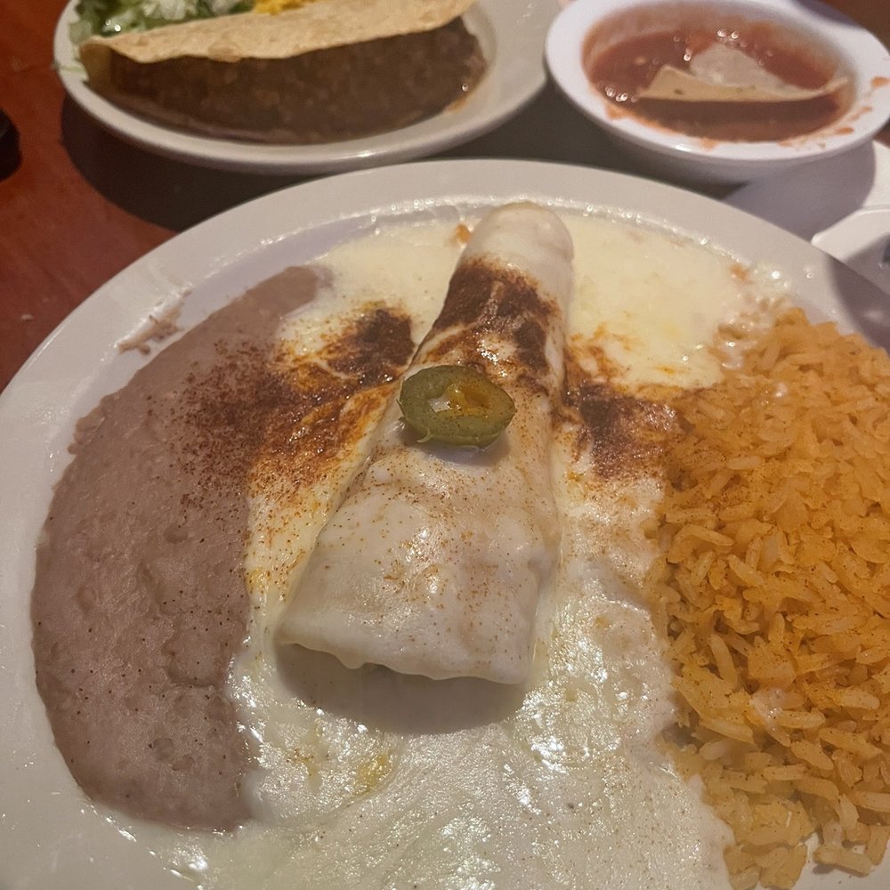 Ojeda's - CHICKEN ENCHILADAS - Mexican Near Me - Dallas, Texas